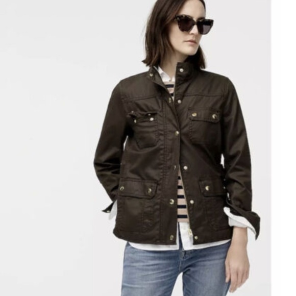 J. Crew Downtown Field Jacket in size small. - Picture 1 of 6